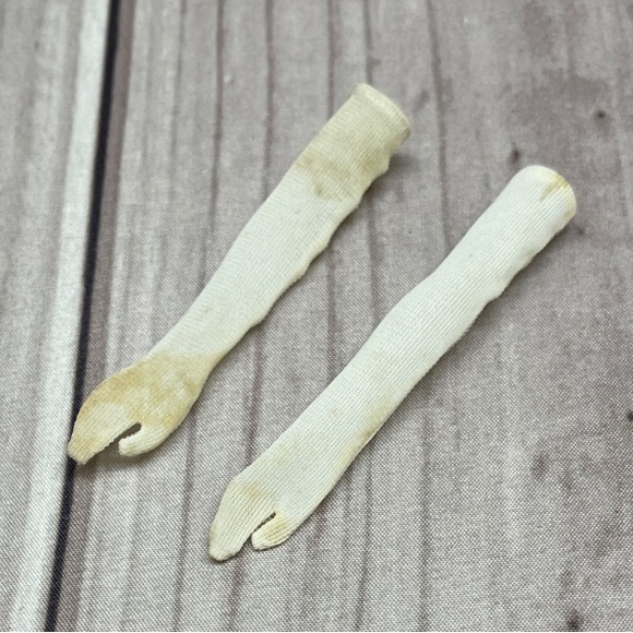 Vintage Barbie Enchanted Evening #983 Gown Gloves Fur Stole + Extra Pink Gown - Picture 7 of 9